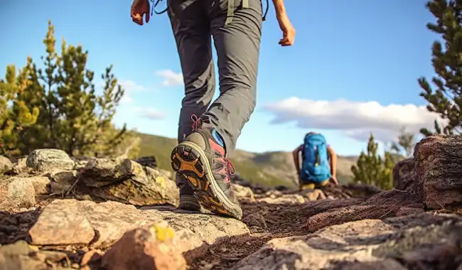 Is there a pressure point for plantar fasciitis during hiking